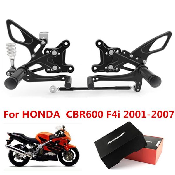 adjustment motorcycle footrest set rear racing foot pegs fedals for cbr600 f4i 2001 2002 2003 2004 2005 2006 2007
adjustment motorcycle footrest set rear racing foot pegs fedals for cbr600 f4i 2001 2002 2003 2004 2005 2006 2007