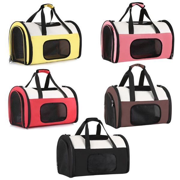 1pc soft-sided pet travel carrier for cats,dogs puppy comfort portable fordable pet bag airline approved multi color
1pc soft-sided pet travel carrier for cats,dogs puppy comfort portable fordable pet bag airline approved multi color