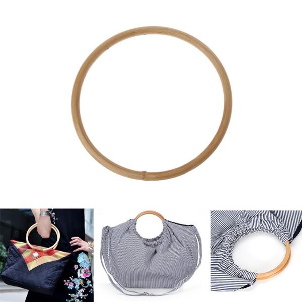 1 x round bamboo rattan bag handle for handcrafted handbag diy bags accessories good quality 15x15cm, Black
1 x round bamboo rattan bag handle for handcrafted handbag diy bags accessories good quality 15x15cm, Black