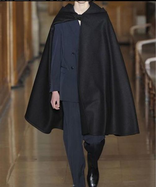 s~5xl 2019 new men's clothing plus size loose cloak cloak personality coat from long wool coat singer costumes, Tan;black
s~5xl 2019 new men's clothing plus size loose cloak cloak personality coat from long wool coat singer costumes, Tan;black