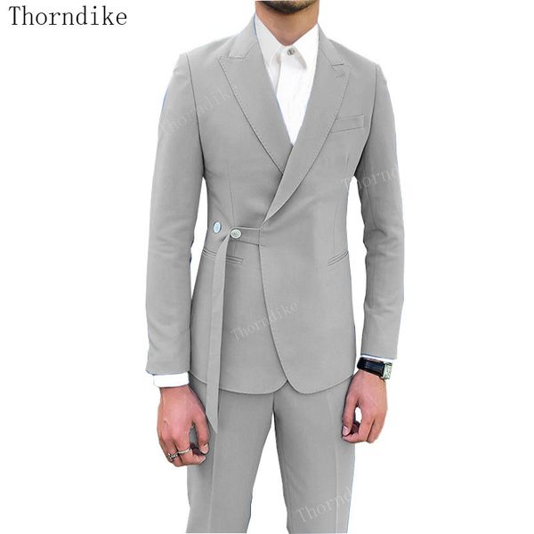 thorndike light grey (jacket + pants) fashion men business suits slim men's suits wedding for men latest coat pant, White;black
thorndike light grey (jacket + pants) fashion men business suits slim men's suits wedding for men latest coat pant, White;black