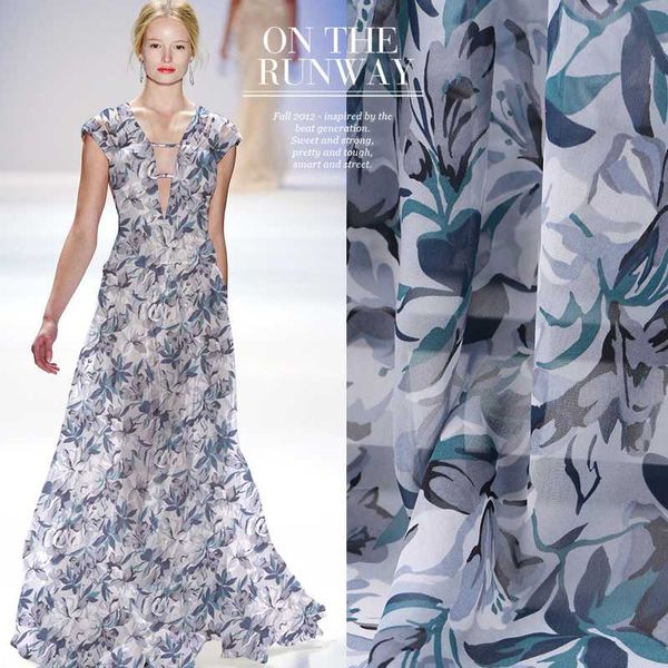 19 summer new 114cm width 10momme printed 100% silk georgette fabric for women dress brand fashion cloth sale hot, Black;white
19 summer new 114cm width 10momme printed 100% silk georgette fabric for women dress brand fashion cloth sale hot, Black;white