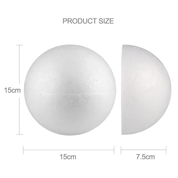 5pcs modelling polystyrene styrofoam foam white semicircle craft hemisphere for diy christmas party decoration supplies gifts ha
5pcs modelling polystyrene styrofoam foam white semicircle craft hemisphere for diy christmas party decoration supplies gifts ha
