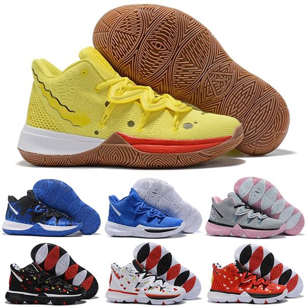 2019 new arrival mens kyrie 5 duke tv pe basketball shoes for 20th anniversary sponge bob x irving 5s v five luxury sneakers size40-46
2019 new arrival mens kyrie 5 duke tv pe basketball shoes for 20th anniversary sponge bob x irving 5s v five luxury sneakers size40-46