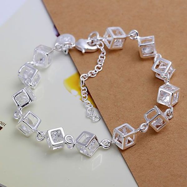 h241 925 silver bracelet, 925 silver fashion jewelry white gem bracelet /azzajrga awnajnua, Black
h241 925 silver bracelet, 925 silver fashion jewelry white gem bracelet /azzajrga awnajnua, Black
