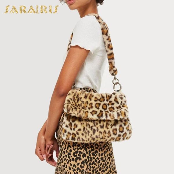 sarairis fashion fur bag leopard winter warm crossbody bags brand large capacity shoudler bags women 2020
sarairis fashion fur bag leopard winter warm crossbody bags brand large capacity shoudler bags women 2020