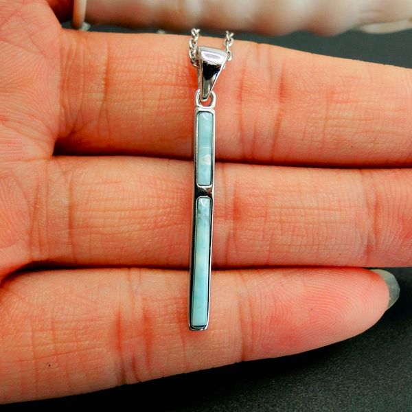 лето богемия стиль silver locket природного larimar long bar подвеска океан камень шарм 925 серебряный кулон sterling для ювелирных изделий
лето богемия стиль silver locket природного larimar long bar подвеска океан камень шарм 925 серебряный кулон sterling для ювелирных изделий