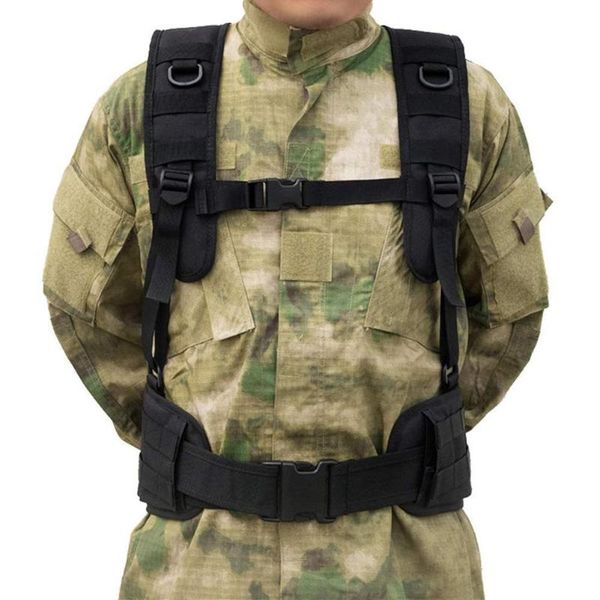 1 pcs new outdoor tactical hanging girdle breathable lightweight hanging strap belt vest hunting shoulder p9x9, Gray;blue
1 pcs new outdoor tactical hanging girdle breathable lightweight hanging strap belt vest hunting shoulder p9x9, Gray;blue
