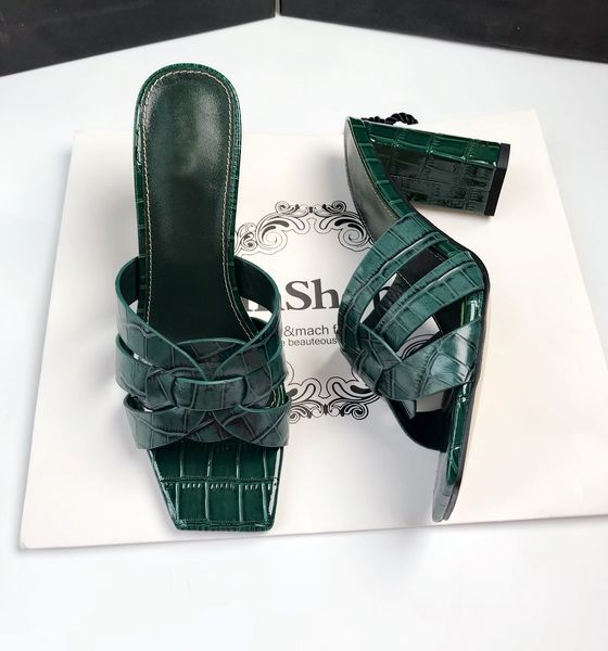 genuine leather women slippers designer shoes woman sandals slides female lady summer tribute heels, Black
genuine leather women slippers designer shoes woman sandals slides female lady summer tribute heels, Black