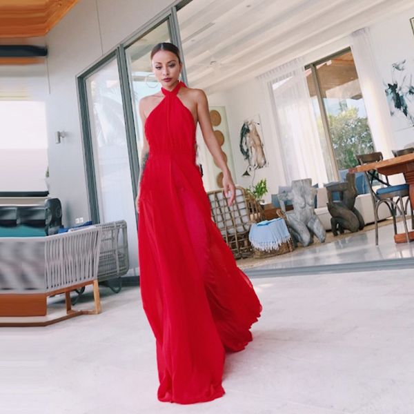summer red necklace long skirt children of european and american long dress, White;black
summer red necklace long skirt children of european and american long dress, White;black