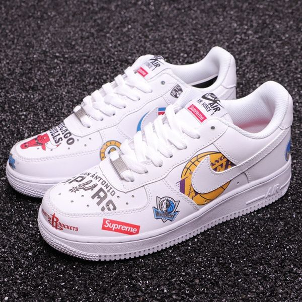 nìke x supréme x nbà aìr force one 1 mid sneakers for mens womens genuine leather casual sport shoes running shoes boots, Blue;black
nìke x supréme x nbà aìr force one 1 mid sneakers for mens womens genuine leather casual sport shoes running shoes boots, Blue;black