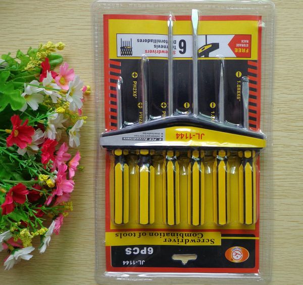 hardware supply household 6 piece screwdriver set manual combination screwdriver tool screw set
hardware supply household 6 piece screwdriver set manual combination screwdriver tool screw set