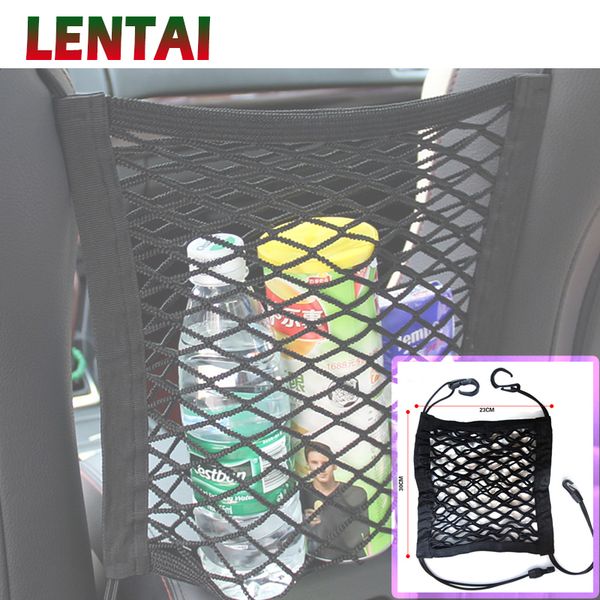 

overe 1pc car storage net pocket auto seat phone bag for 500 insignia vectra c suzuki swift sx4 hyundai ix35 creta