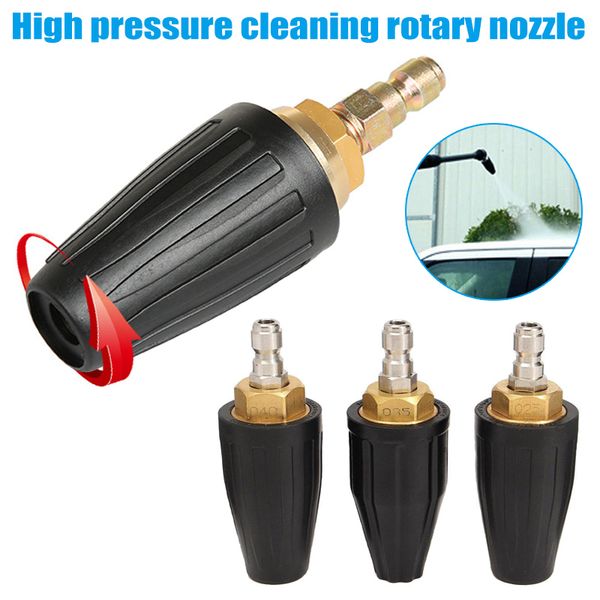 high pressure water cleaning brass rotating dirt blasterturbo nozzle 250bar/3600psi 2.5 3.5 4 gpm for high pressure car washers
high pressure water cleaning brass rotating dirt blasterturbo nozzle 250bar/3600psi 2.5 3.5 4 gpm for high pressure car washers