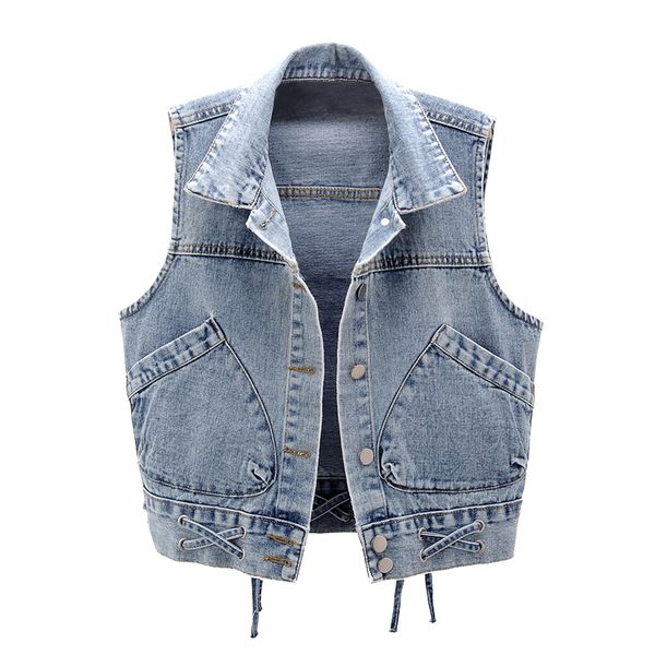 vintage plus size short denim vest women spring autumn new loose sleeveless jacket jeans vest women casual waistcoat 5xl h112, Black;white
vintage plus size short denim vest women spring autumn new loose sleeveless jacket jeans vest women casual waistcoat 5xl h112, Black;white
