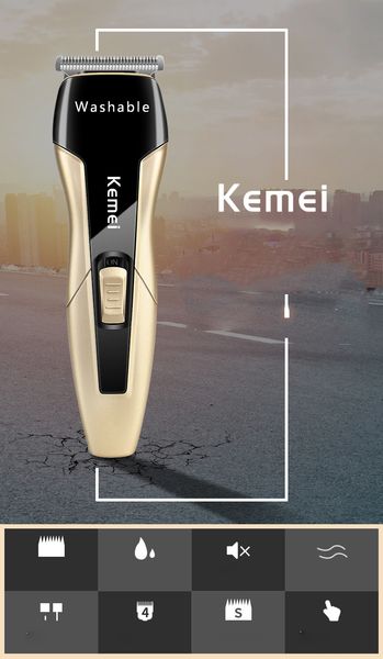kemei электрическая моющаяся машинка для стрижки волос профессиональный триммер для волос 0 мм лысая резьба исчезает резак для стрижки волос
kemei электрическая моющаяся машинка для стрижки волос профессиональный триммер для волос 0 мм лысая резьба исчезает резак для стрижки волос