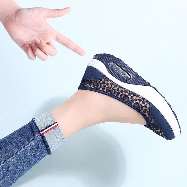 with box summer women flat platform shoes women breathable casual sneakers shoes slip on platform walking shoes for women, Black
with box summer women flat platform shoes women breathable casual sneakers shoes slip on platform walking shoes for women, Black
