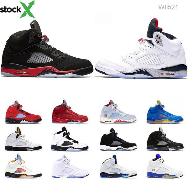 5 men basketball shoes 5s bred fire red ice blue laney blue yellow trophy room mens trainer athletic sport sneaker online sale, Black
5 men basketball shoes 5s bred fire red ice blue laney blue yellow trophy room mens trainer athletic sport sneaker online sale, Black