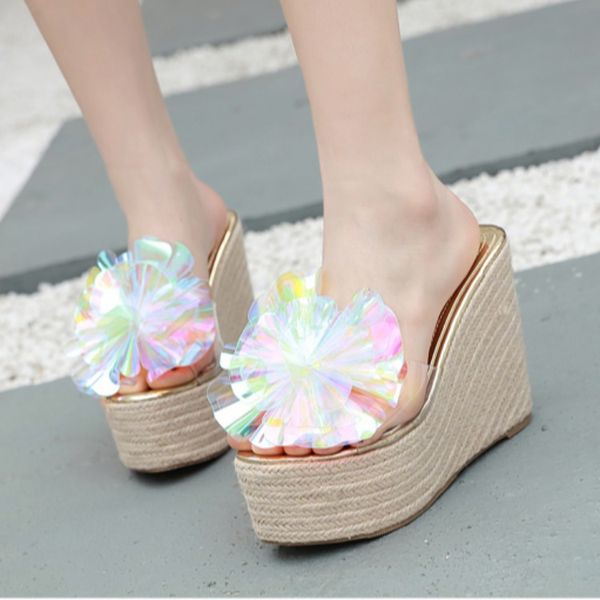 on a wedge shoes woman 2020 rubber flip flops woman's slippers luxury slides platform flower hawaiian new designer flat summer, Black
on a wedge shoes woman 2020 rubber flip flops woman's slippers luxury slides platform flower hawaiian new designer flat summer, Black