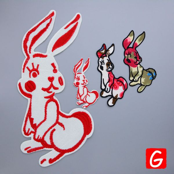 gugutree вышивки патчи большого кролика патч животных значки аппликация патчи для одежды dx-192, Black
gugutree вышивки патчи большого кролика патч животных значки аппликация патчи для одежды dx-192, Black