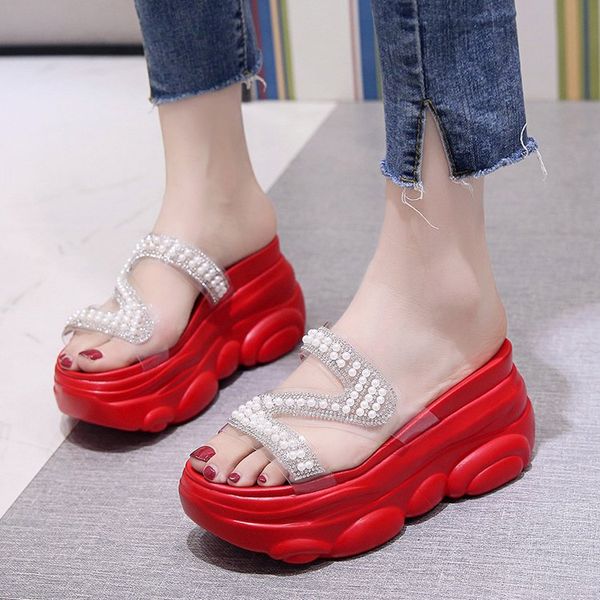 shoes women slippers heels luxury slides pantofle increased internal platform soft high flat designer 2020 summer pu fashion, Black
shoes women slippers heels luxury slides pantofle increased internal platform soft high flat designer 2020 summer pu fashion, Black