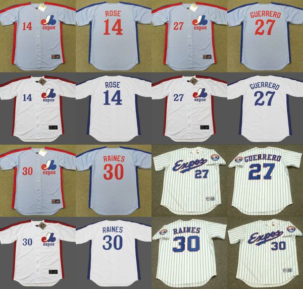 montreal expos 14 pete rose 30 tim raines 27 vladimir guerrero 17 ellis valentine 45 steve rogers 35 woodie fryman baseball jersey stitched, Black
montreal expos 14 pete rose 30 tim raines 27 vladimir guerrero 17 ellis valentine 45 steve rogers 35 woodie fryman baseball jersey stitched, Black