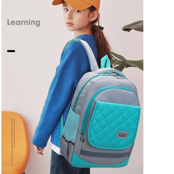 

simple atmospheric high-end fashion women's school backpack women's backpack with reflective stripe casual book