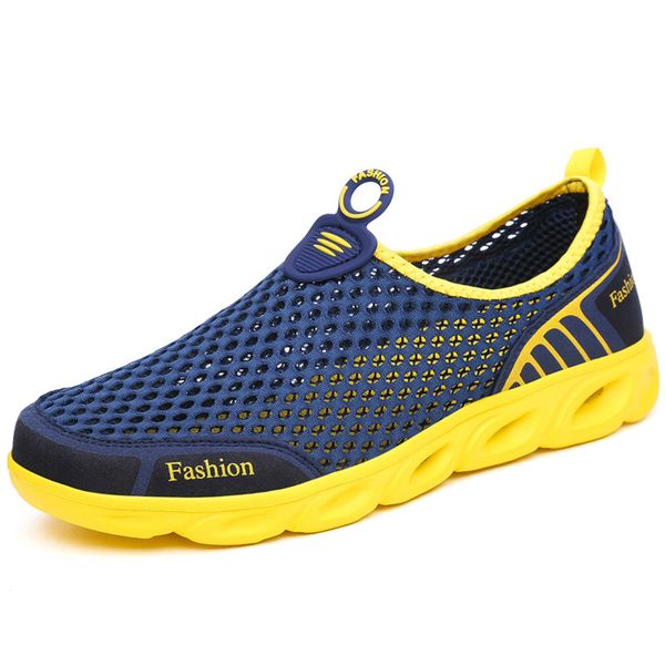 men casual shoes sneakers fashion light breathable summer sandals outdoor beach vacation mesh shoes zapatos de hombre men, Black
men casual shoes sneakers fashion light breathable summer sandals outdoor beach vacation mesh shoes zapatos de hombre men, Black