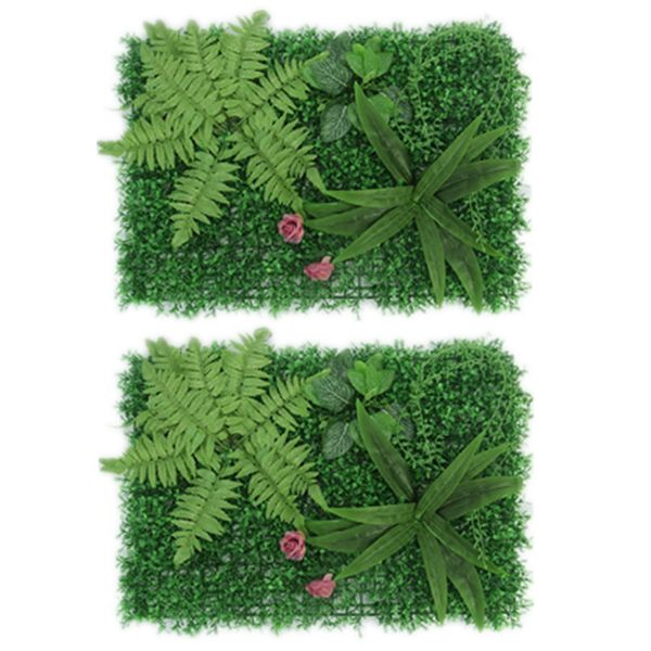 2pcs artificial green plant lawns carpet artificial grass wall panel home garden wall landscaping miniature lawn backdrop
2pcs artificial green plant lawns carpet artificial grass wall panel home garden wall landscaping miniature lawn backdrop