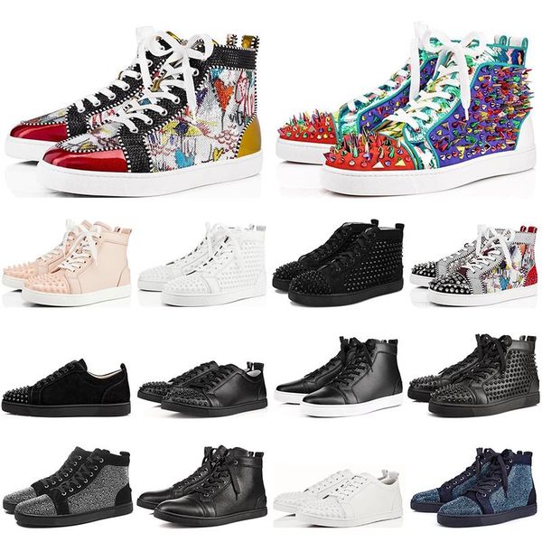 designer shoes flat red bottom men women studded spikes fashion party lovers sneakers suede genuine leather luxury casual shoes size 35-47
designer shoes flat red bottom men women studded spikes fashion party lovers sneakers suede genuine leather luxury casual shoes size 35-47