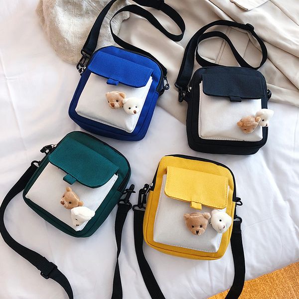 doll canvas small bag female 2020 new wave student wild ins cartoon cute little bear shoulder messenger bag
doll canvas small bag female 2020 new wave student wild ins cartoon cute little bear shoulder messenger bag