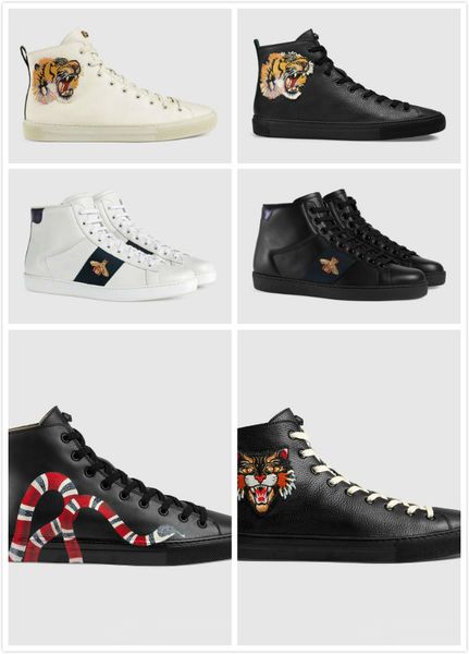 shoes ace embroidery white tiger bee snake shoes leather sports shoes men and women casual sneakers 35-46, Black
shoes ace embroidery white tiger bee snake shoes leather sports shoes men and women casual sneakers 35-46, Black