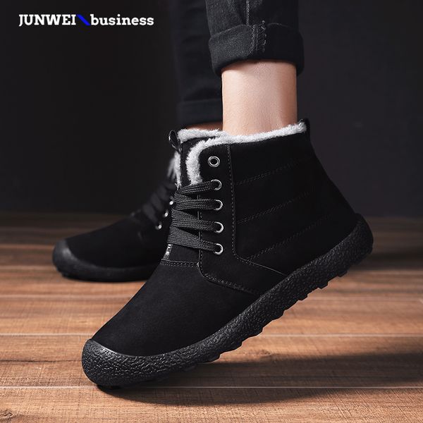 men's winter waterproof short plush fashion ankle for students round toe wear-resistant male boots big size 48 a4, Black
men's winter waterproof short plush fashion ankle for students round toe wear-resistant male boots big size 48 a4, Black