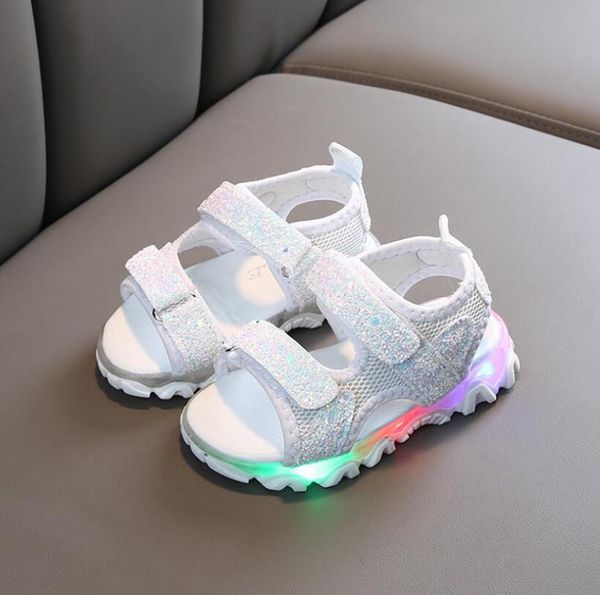 kids sandals summer led with light flash sandals beach leather children water shoes anti-skid new design for children, Black;red
kids sandals summer led with light flash sandals beach leather children water shoes anti-skid new design for children, Black;red
