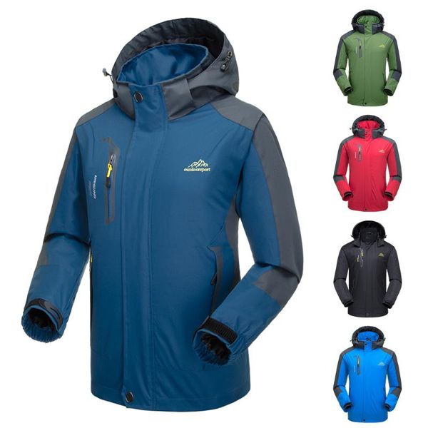 lixada ski jacket men waterproof fleece jacket thermal coat cycling sports detachable hooded coat for skiing snowboard, Blue;black
lixada ski jacket men waterproof fleece jacket thermal coat cycling sports detachable hooded coat for skiing snowboard, Blue;black