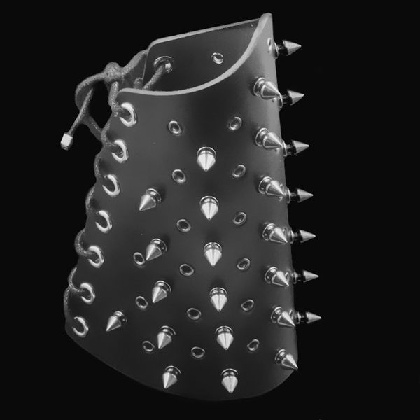 golden rivet leather bracelet punk rock cosplay arm armour men women vintage gothic lace-up wide bangles wristband protector, Golden;silver
golden rivet leather bracelet punk rock cosplay arm armour men women vintage gothic lace-up wide bangles wristband protector, Golden;silver