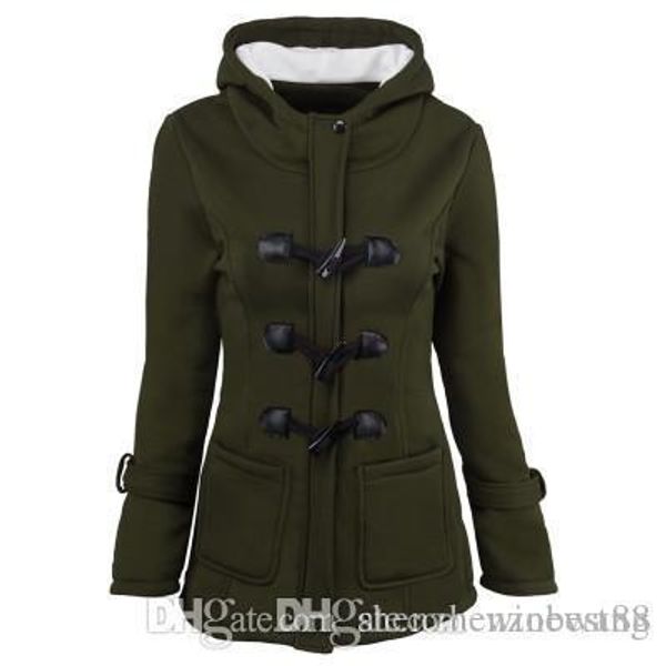 2018 women autumn winter new style horn button overcoat hoodies plus thick mid length with hat cotton jacket sweatshirts plus size sweater, Black
2018 women autumn winter new style horn button overcoat hoodies plus thick mid length with hat cotton jacket sweatshirts plus size sweater, Black