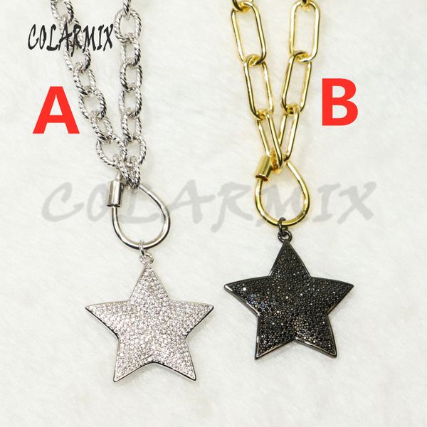 3strands star pendants necklace link chain necklace keep color chain whole cubic zircon star pendant accessories for women 50387, Silver
3strands star pendants necklace link chain necklace keep color chain whole cubic zircon star pendant accessories for women 50387, Silver