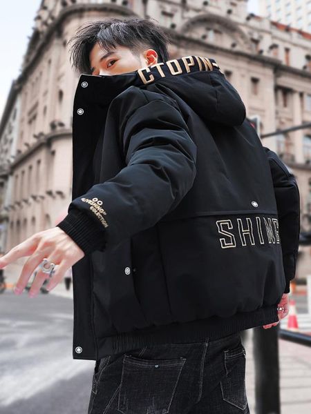 с капюшоном ветровки мужчины проложенный тепловое zip vintage моды зимняя куртка сгущает теплый анорак повседневный streetwear большой разме, Black
с капюшоном ветровки мужчины проложенный тепловое zip vintage моды зимняя куртка сгущает теплый анорак повседневный streetwear большой разме, Black