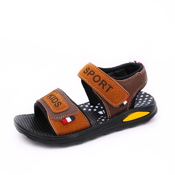 2020 new boys sandals summer kids leather sandals soft breathable beach shoes children lightweight fashion outdoor sports shoes, Black;red
2020 new boys sandals summer kids leather sandals soft breathable beach shoes children lightweight fashion outdoor sports shoes, Black;red