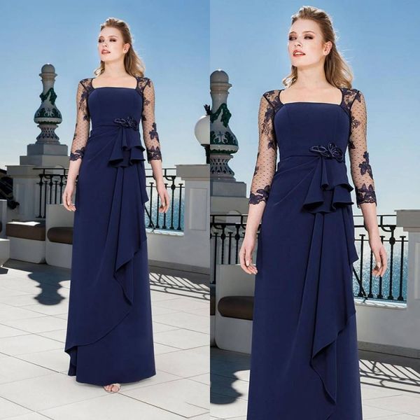 dark navy mother of the bride dresses square neck a line elegant evening gowns prom wear sweep train plus size wedding guest dress, Black;red
dark navy mother of the bride dresses square neck a line elegant evening gowns prom wear sweep train plus size wedding guest dress, Black;red