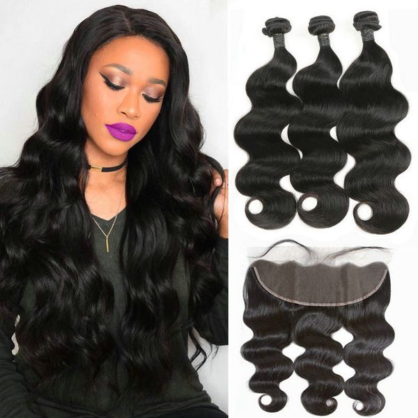 brazilian body wave 3 bundles with lace frontal closure ear to ear 100% unprocessed virgin human hair bundles with frontal 100g, Black
brazilian body wave 3 bundles with lace frontal closure ear to ear 100% unprocessed virgin human hair bundles with frontal 100g, Black