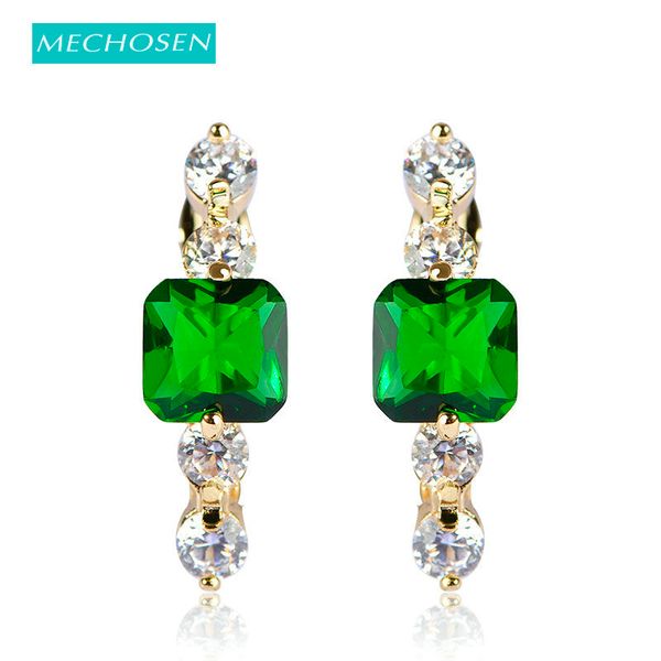 mechosen new arrival exquisite earrings shiny square zircon copper accessories women's party anniversary gifts, Golden;silver
mechosen new arrival exquisite earrings shiny square zircon copper accessories women's party anniversary gifts, Golden;silver