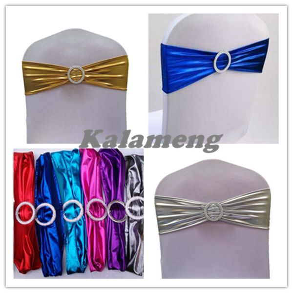 express 100pcs metallic shiny spandex chair band with buckle for wedding chair covers--popular sashes cr-902
express 100pcs metallic shiny spandex chair band with buckle for wedding chair covers--popular sashes cr-902