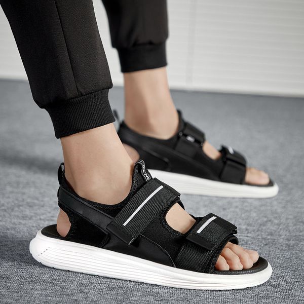 fashion sandals men 2020 vintage rome style summer beach sandals breathable casual shoes solid men black grey size 39-44
fashion sandals men 2020 vintage rome style summer beach sandals breathable casual shoes solid men black grey size 39-44