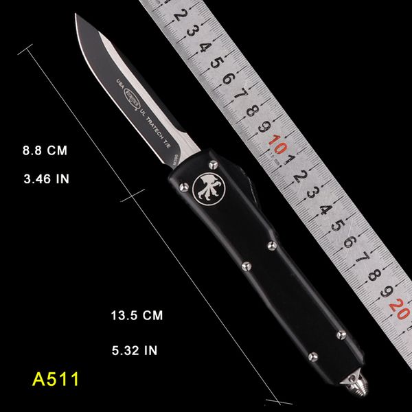 

POCKET KNIFE 5 COLOR AUTO MICRO - TECH UTX-85 Automatic Knife MT knife CNC action tactical cutter gear knives Folding knifes