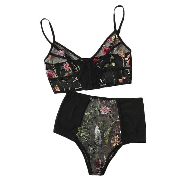 fashion bra set women underwear v-neck floral embroidered push up lace lingerie set black crop and panties set dropship *s, Blue;gray
fashion bra set women underwear v-neck floral embroidered push up lace lingerie set black crop and panties set dropship *s, Blue;gray