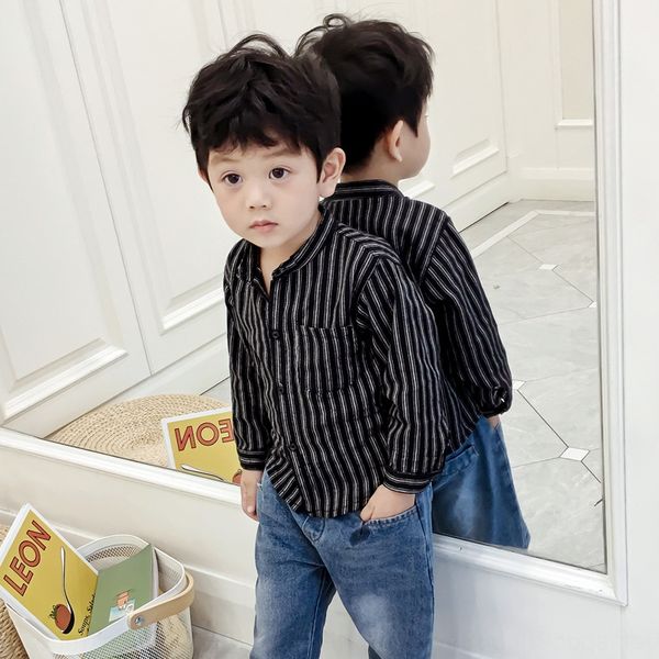ns1w8 men's cotton tong chen shan tong chen shan jacket children's shirt 2020 autumn vertical stripe children's shirt long sl, White;black
ns1w8 men's cotton tong chen shan tong chen shan jacket children's shirt 2020 autumn vertical stripe children's shirt long sl, White;black