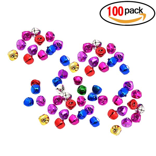 jingle bell 100 pcs small silver jingle bell metal bells diy craft for christmas decoration- multicolor colorful
jingle bell 100 pcs small silver jingle bell metal bells diy craft for christmas decoration- multicolor colorful