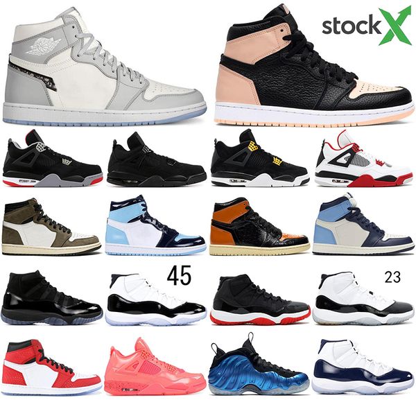 with socks new fashion 1s mens basketball shoes 1 concord 11 11s mocha spiderman 4 4s galaxy camo sport sneakers size 36-47, White;red
with socks new fashion 1s mens basketball shoes 1 concord 11 11s mocha spiderman 4 4s galaxy camo sport sneakers size 36-47, White;red
